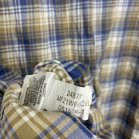 Peter Millar Crown Shirt Plaid Mount Pearl - Picture 8 of 8